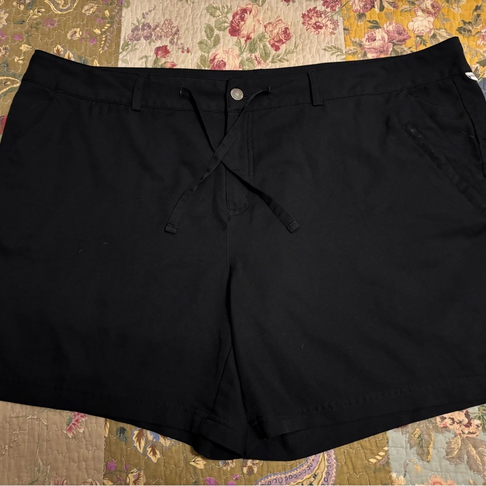 MAGELLAN Black Shorts Women's 2X